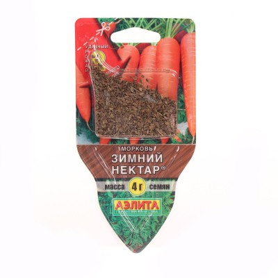 Морковь Зимний нектар, сеялка 4г Аэлита - купить оптом