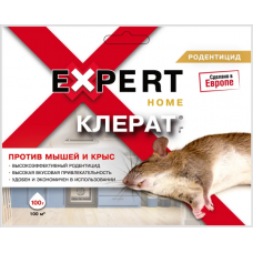 Клерат гранулы от крыс и мышей 100гр (50шт/кор) Эксперт Гарден