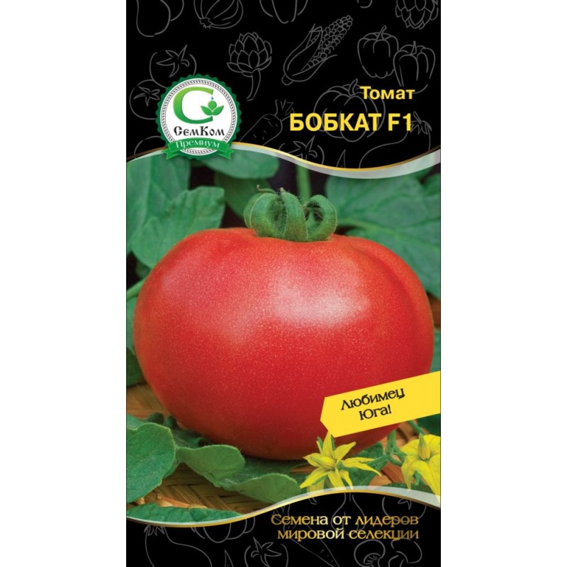 Урожайность томата бобкат. Семена помидора Бобкат f1. Томат семена томат "Бобкат f1", 10 шт., Цветущий сад. Семена томат Бобкат f1. Томат Бобкат f1 цв 10шт.