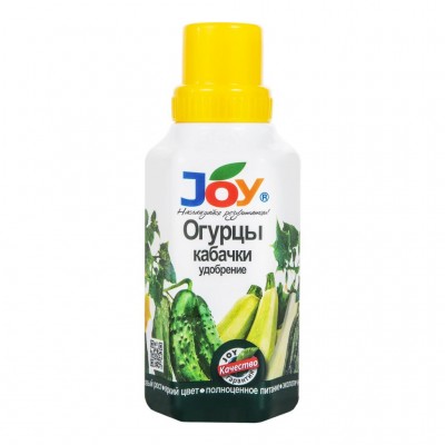 JOY Лигногумат NPK-6%Огурцы  фл 0,33л (20шт/кор) на 170л воды  JOY - купить оптом