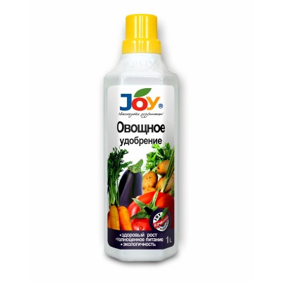 JOY Лигногумат NPK-6%Овощное фл 1л (9шт/кор) на 480л воды  JOY - купить оптом