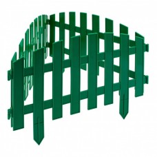Забор декор. Винтаж 28х300см, зеленый Palisad 65012